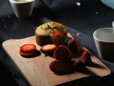 dulces horneados con fruta